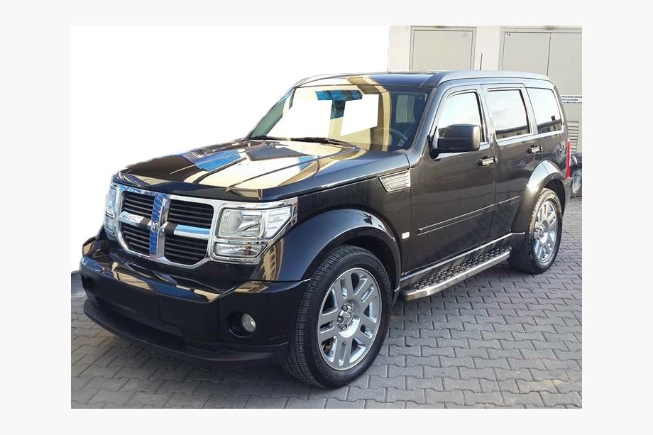 Dodge Nitro 2006–2011 Sānu pakāpieni BlackLine (2 gab., alumīnijs) Image