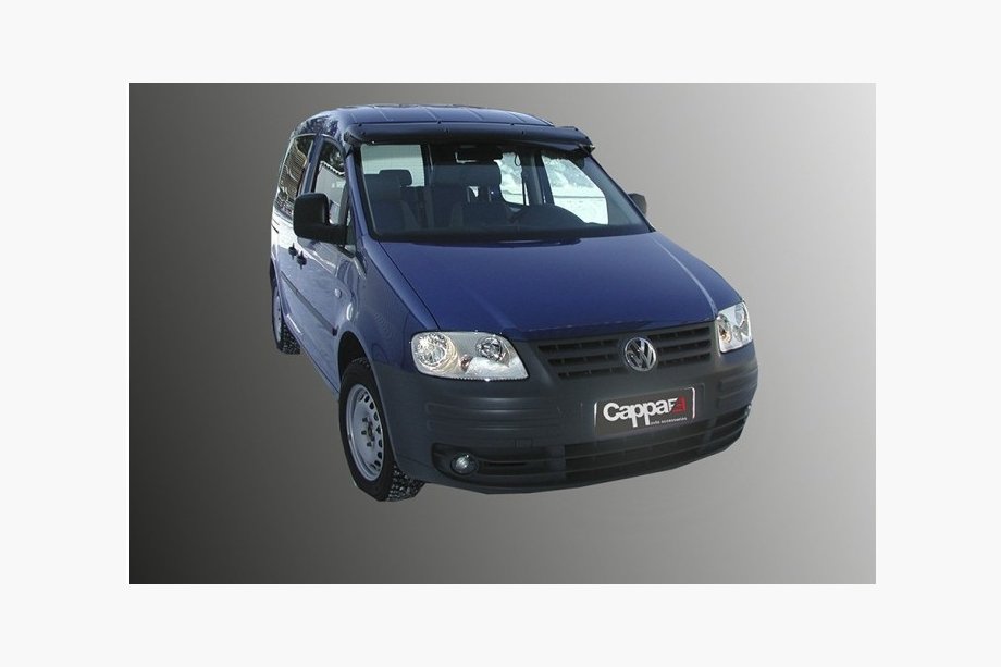 Volkswagen Caddy 2004–2010 Vējstikla vizieris (melns spīdīgs, 5 mm) Image