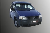 Volkswagen Caddy 2004–2010 Vējstikla vizieris (melns spīdīgs, 5 mm) foto 1