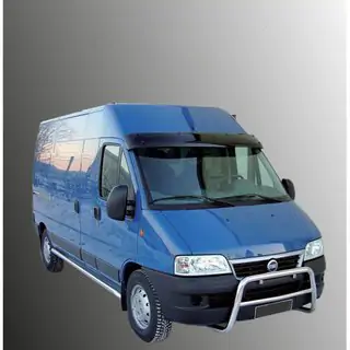 Vējstikla vizieris (melns spīdīgs, 5 mm) Peugeot Boxer 1994–2006 foto 1