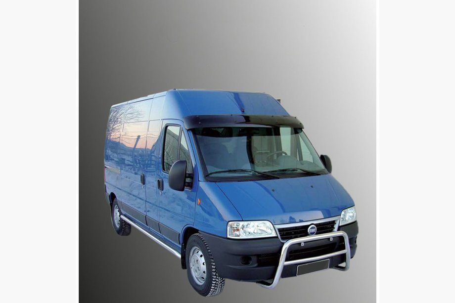 Fiat Ducato 1995–2006 Vējstikla vizieris (melns spīdīgs, 5 mm) Image