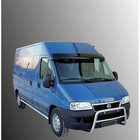 Fiat Ducato 1995–2006 Vējstikla vizieris (melns spīdīgs, 5 mm) foto 1