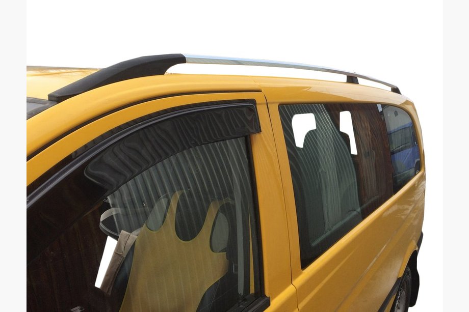 Mercedes Vito W639 2004–2014 Hromēti jumta reliņi DDU (plastmasas kājas) Gara riteņu bāze (EXTRALONG) Image