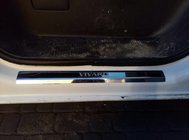 Opel Vivaro 2001–2015 Durvju sliekšņu uzlikas Laser-style (2 gab., tērauds) foto 2