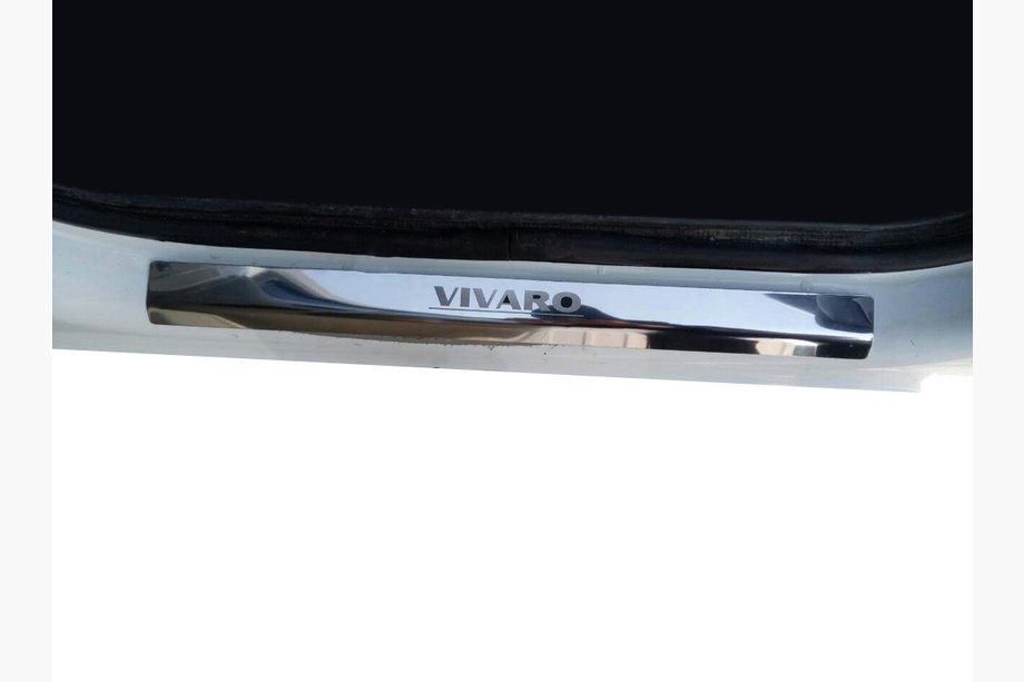 Opel Vivaro 2001–2015 Durvju sliekšņu uzlikas Laser-style (2 gab., tērauds) Image