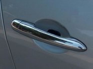 Renault Megane II 2004–2009 Durvju rokturu uzlikas (4 gab., nerūsējošais tērauds) foto 1