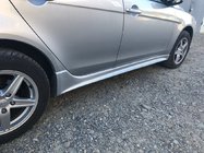 Mitsubishi Lancer X 2008– Sānu sliekšņi (2 gab., krāsošanai) foto 1