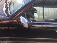 Mercedes E-class W210 1995–2002 Spoguļu uzlikas (2 gab., nerūsējošais tērauds) foto 3