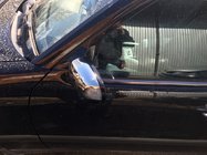 Mercedes E-class W210 1995–2002 Spoguļu uzlikas (2 gab., nerūsējošais tērauds) foto 4