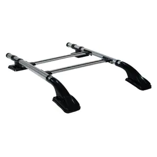 Jumta reliņi ar šķērssijām (2 gab., hromēti) Toyota Hilux 2006–2015 foto 1