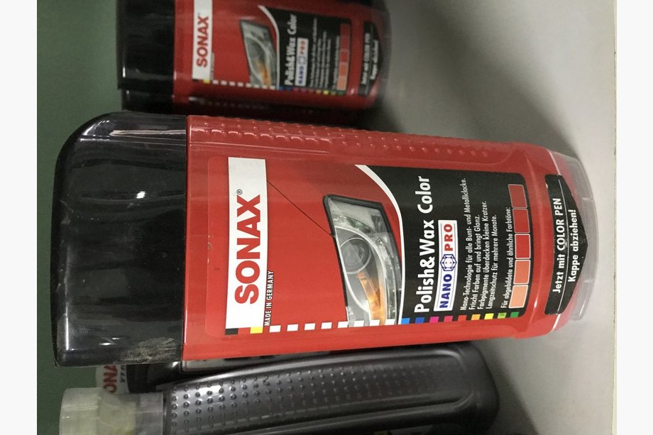 Sonax krāsainā pulēšanas pasta (sarkana) Image