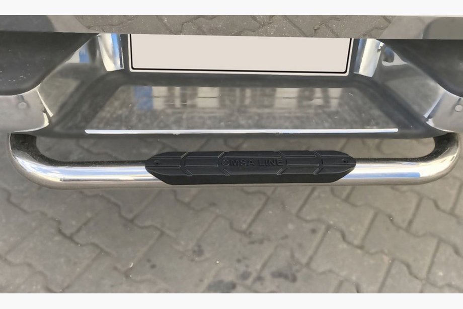 Mercedes X class 2017–2020 Aizmugurējais aizsargstienis Omsa (nerūsējošais tērauds) Image
