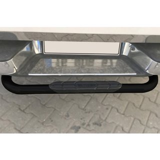 Aizmugures aizsargstienis Omsa (melns, 76 mm)