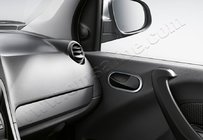 Mercedes Citan 2013–2021 Iekšējo durvju rokturu apdare (2 gab., nerūsējošais tērauds) foto 2