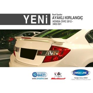 Isikli spoilers krāsošanai Honda Civic Sedan IX 2011–2016 foto 2
