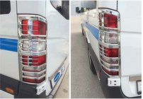 Mercedes Sprinter W906 2006–2018 Stop lukturu uzlikas (2 gab., plastmasa) foto 1