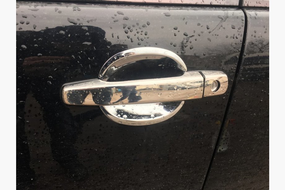 Mercedes E-class W210 1995–2002 Durvju rokturu uzlikas (4 gab., nerūsējošais tērauds) Libao - ABS plastmasa Image