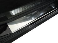 Mercedes ML W164 2005–2011 Sliekšņu uzlikas Nataniko (4 gab., nerūsējošais tērauds) Premium - 3M līmlente, 0,8 mm foto 1