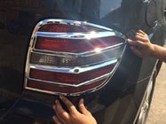 Mercedes ML W164 2005–2011 Hromēti uzlikņi bremžu lukturiem (2 gab., plastmasa) foto 1