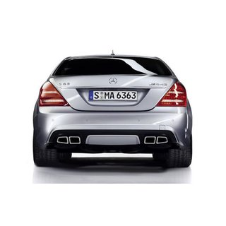 AMG S63 izplūdes uzgaļi foto 2