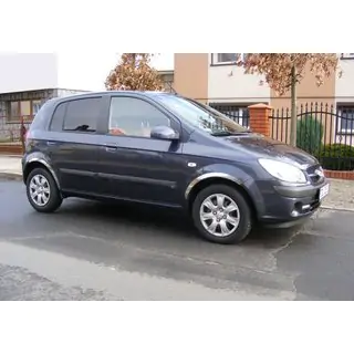 Riteņu arku uzlikas (4 gab., nerūsējošais tērauds) Hyundai Getz 2002– foto 1