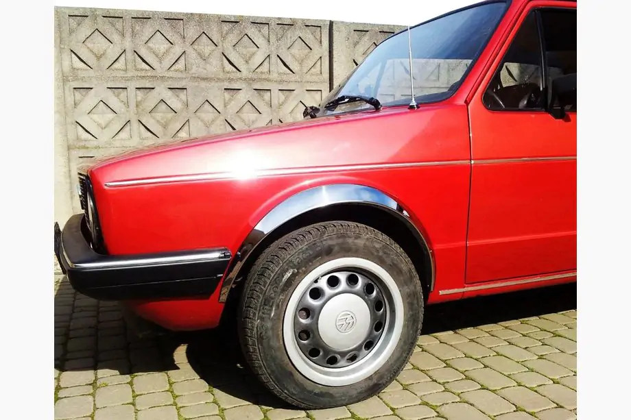 Volkswagen Golf 2 1983–1992 Riteņu arku uzlikas (4 gab., nerūsējošais tērauds) Image