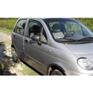 Riteņu arku uzlikas (4 gab., melnas) Daewoo Matiz 1998–2008 foto 1