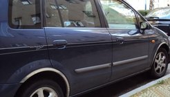 Mazda Premacy 1999–2005 Riteņu arku uzlikas (4 gab., nerūsējošais tērauds) foto 1