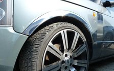 Range Rover III L322 2002–2012 Riteņu arku uzlikas (4 gab., nerūsējošais tērauds) foto 1