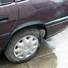 Opel Vectra A 1987–1995 Riteņu arku uzlikas (4 gab., melnas) foto 1