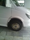 Mercedes Sprinter W906 2006–2018 Šauras riteņu arku uzlikas (4 gab., nerūsējošais tērauds) Carmos - turku teras foto 2