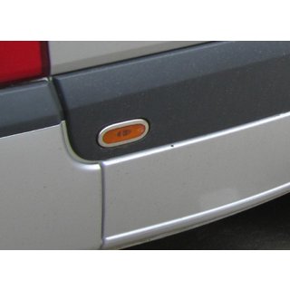 Gabarītlukturu apmales (6 gab., nerūsējošais tērauds) Volkswagen Crafter 2006–2016 foto 2