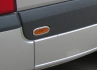 Volkswagen Crafter 2006–2016 Gabarītlukturu apmales (6 gab., nerūsējošais tērauds) Carmos - turku teras foto 2