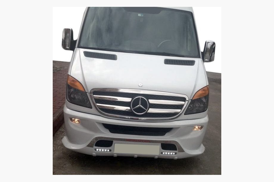 Mercedes Sprinter W906 2006–2018 Restes uzlikas (2006-2013, nerūsējošais tērauds) Foto 6