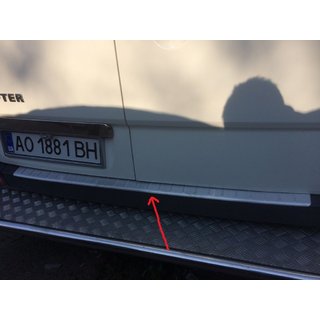 Aizmugurējā bampera uzlika MATĒTA (Omsa, nerūsējošais tērauds) foto 2