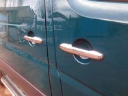 Volkswagen Crafter 2006–2016 Durvju rokturu uzlikas (4 gab., nerūsējošais tērauds) Carmos – turku nerūsējošais tērauds foto 2
