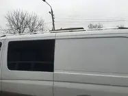 Volkswagen Crafter 2006–2016 Jumta reliņi DD (alumīnijs) foto 2
