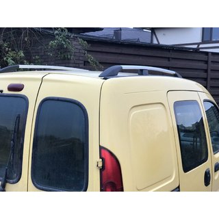 Hromēti jumta reliņi Renault Kangoo 1998–2008 foto 1