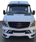Mercedes Sprinter W906 2006–2018 AMG priekšējā bampera uzlika (2013↗) foto 2
