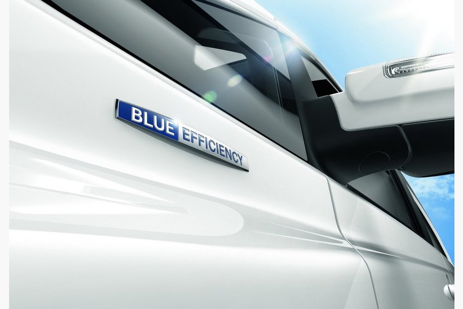 Mercedes A-сlass W176 2012–2018 Uzraksts "Blue Efficiency" Image