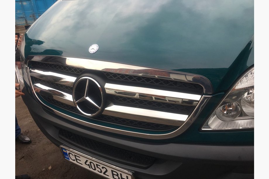 Mercedes Sprinter W906 2006–2018 Restes uzlikas (2006-2013, nerūsējošais tērauds) Foto 5