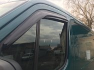 Mercedes Sprinter W906 2006–2018 Līmējamie logu deflektori (2 gab., Aomis) foto 2