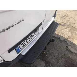 Aizmugurējā bampera uzlika MATĒTA (Omsa, nerūsējošais tērauds) foto 3