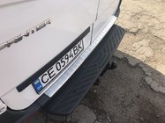 Mercedes Sprinter W906 2006–2018 Aizmugurējā bampera uzlika MATĒTA (Omsa, nerūsējošais tērauds) foto 4