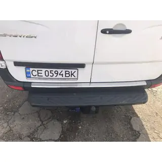 Aizmugurējā bampera uzlika MATĒTA (Omsa, nerūsējošais tērauds) foto 4