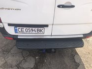 Mercedes Sprinter W906 2006–2018 Aizmugurējā bampera uzlika MATĒTA (Omsa, nerūsējošais tērauds) foto 3