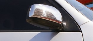 Chery Tiggo 1 2005–2016 Hromēti spoguļu uzliku komplekts (2 gab.) foto 2