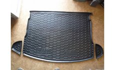 Nissan Qashqai 2007–2010 Gumijas bagāžnieka paklājiņš pilna izmēra rezerves ritenim (Autogumm, gumija) foto 1