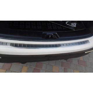 Aizmugurējā bufera uzlika OmsaLine (2014-2017, nerūsējošais tērauds) Nissan Qashqai 2014–2021 foto 4