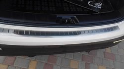 Nissan Qashqai 2014–2021 Aizmugurējā bufera uzlika OmsaLine (2014-2017, nerūsējošais tērauds) foto 4